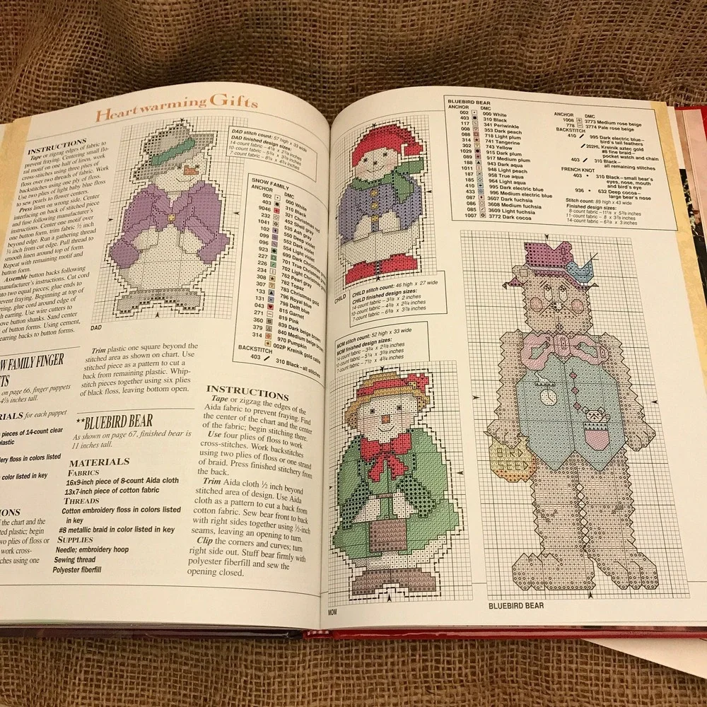Cross Stitch Christmas Book: Ornament Patterns, Needlework‎ Crafts